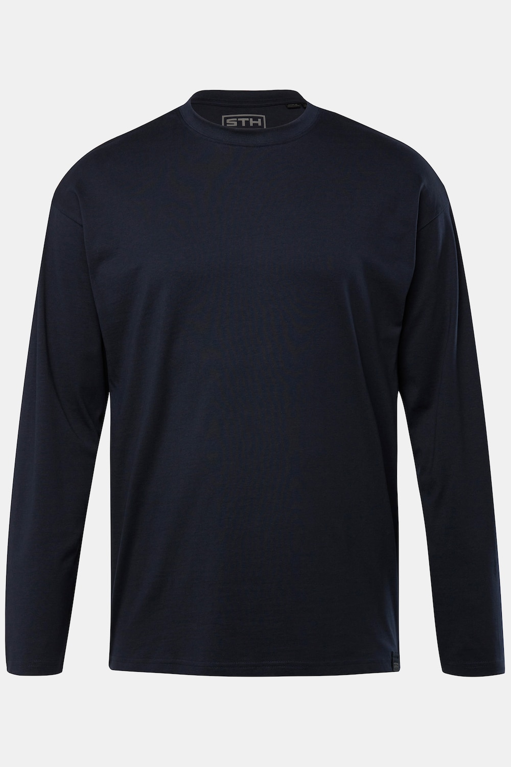 Langarmshirt, Basic, oversized, bis 8 XL