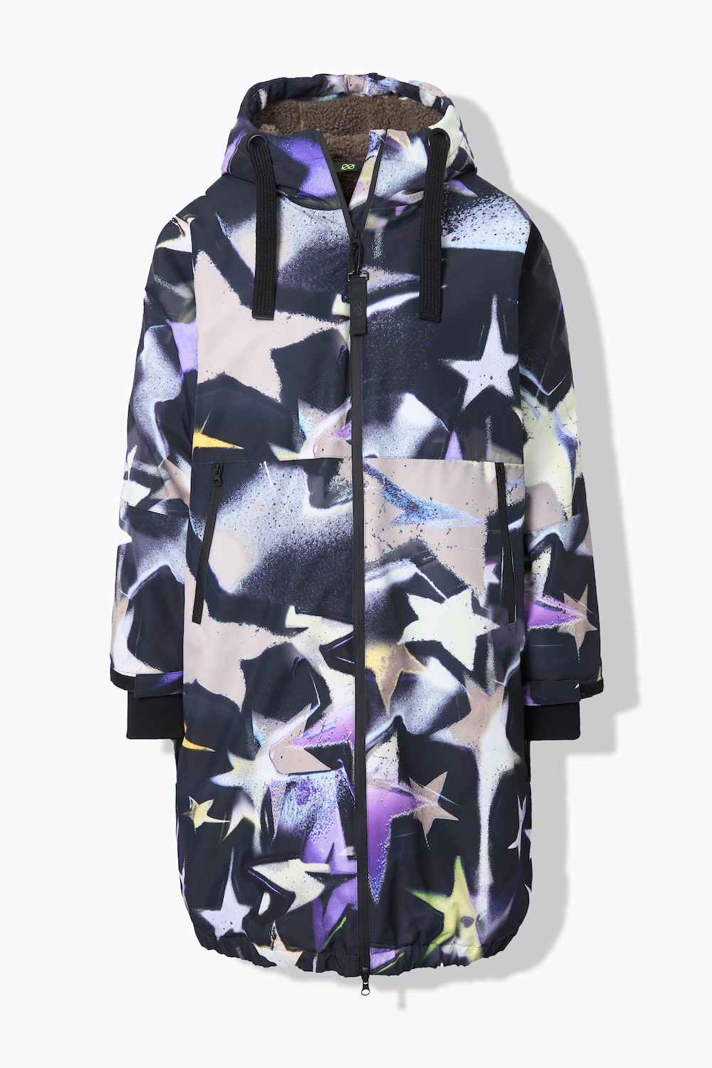 Stora storlekar Funktionsjacka, Dam, blå, storlek: L, Polyester, LAURASON