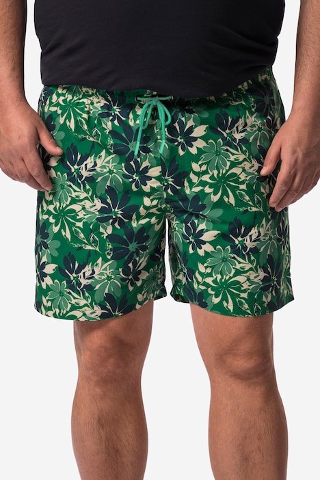 Men+ Badeshorts, Alloverdruck, Elastikbund, bis 8 XL