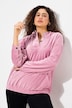 Hoodie van corduroy, oversized, capuchon, lange mouwen, elastische zoom