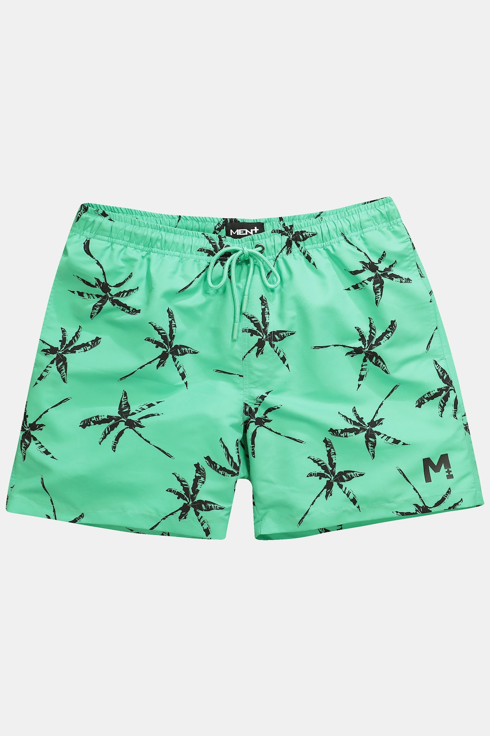 Stora storlekar Badbyxa, Her, turkos, storlek: 7XL, Polyester, Men Plus