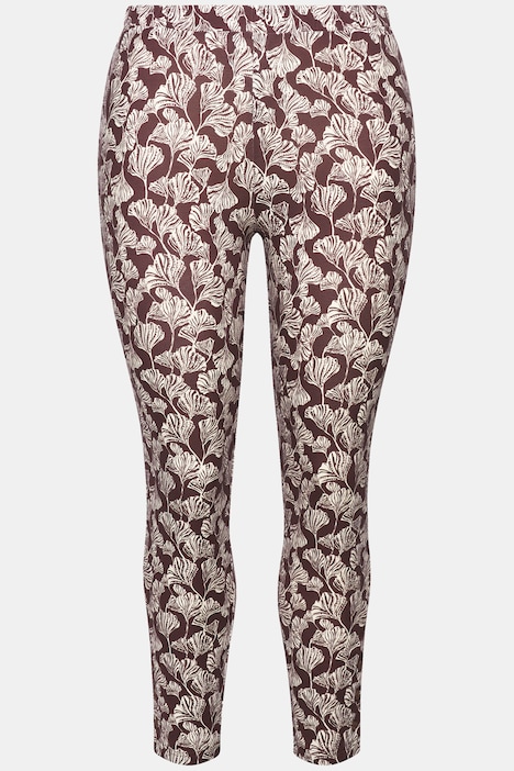 Leaf print leggings hotsell