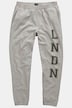 Pantalon en molleton STHUGE, coupe Tapered Loose Fit avec taille élastique - jusqu'au 8 XL