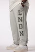 Pantalon en molleton STHUGE, coupe Tapered Loose Fit avec taille élastique - jusqu'au 8 XL
