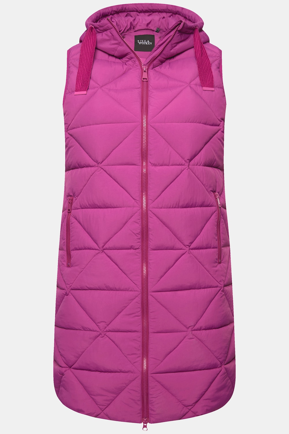 Stora storlekar Lång, Dam, lila, storlek: 46/48, Polyester/Syntetfibrer, Ulla Popken