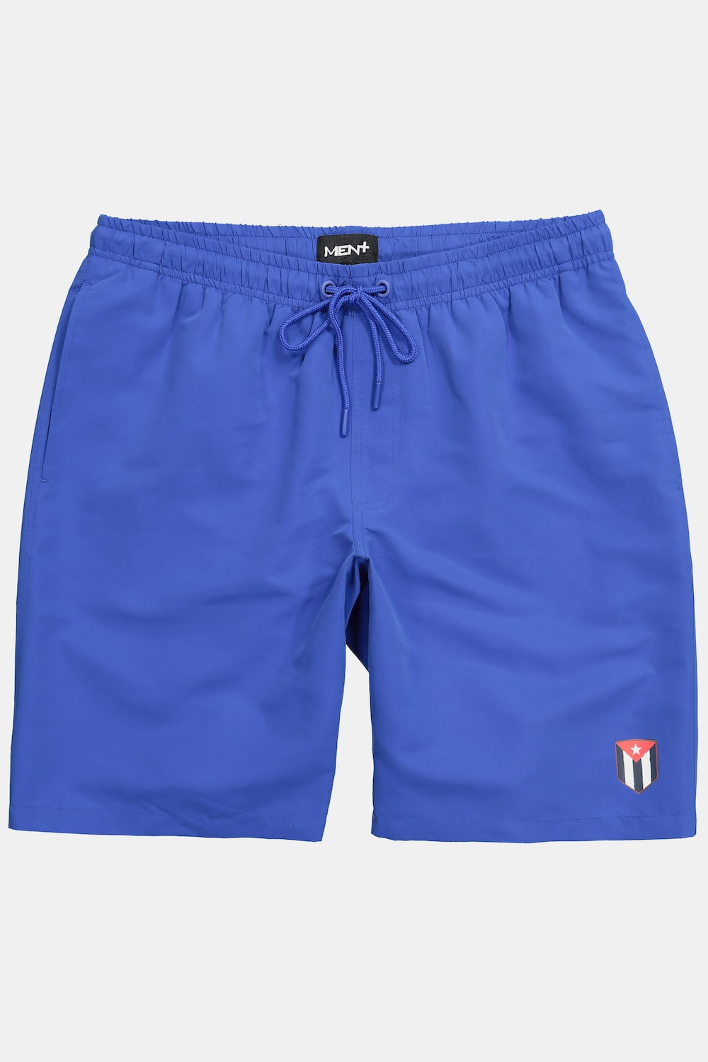 Men+ badeshorts, mavevenlig pasform, elastisk linning, op til str. 8 XL