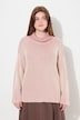 Pullover, Rippstrick, Rollkragen, Langarm, Biobaumwolle