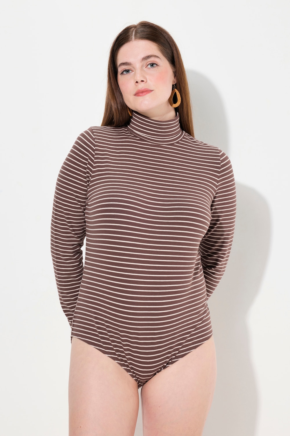 Große Größen Body, Damen, grau, Größe: 46/48, Baumwolle, Ulla Popken