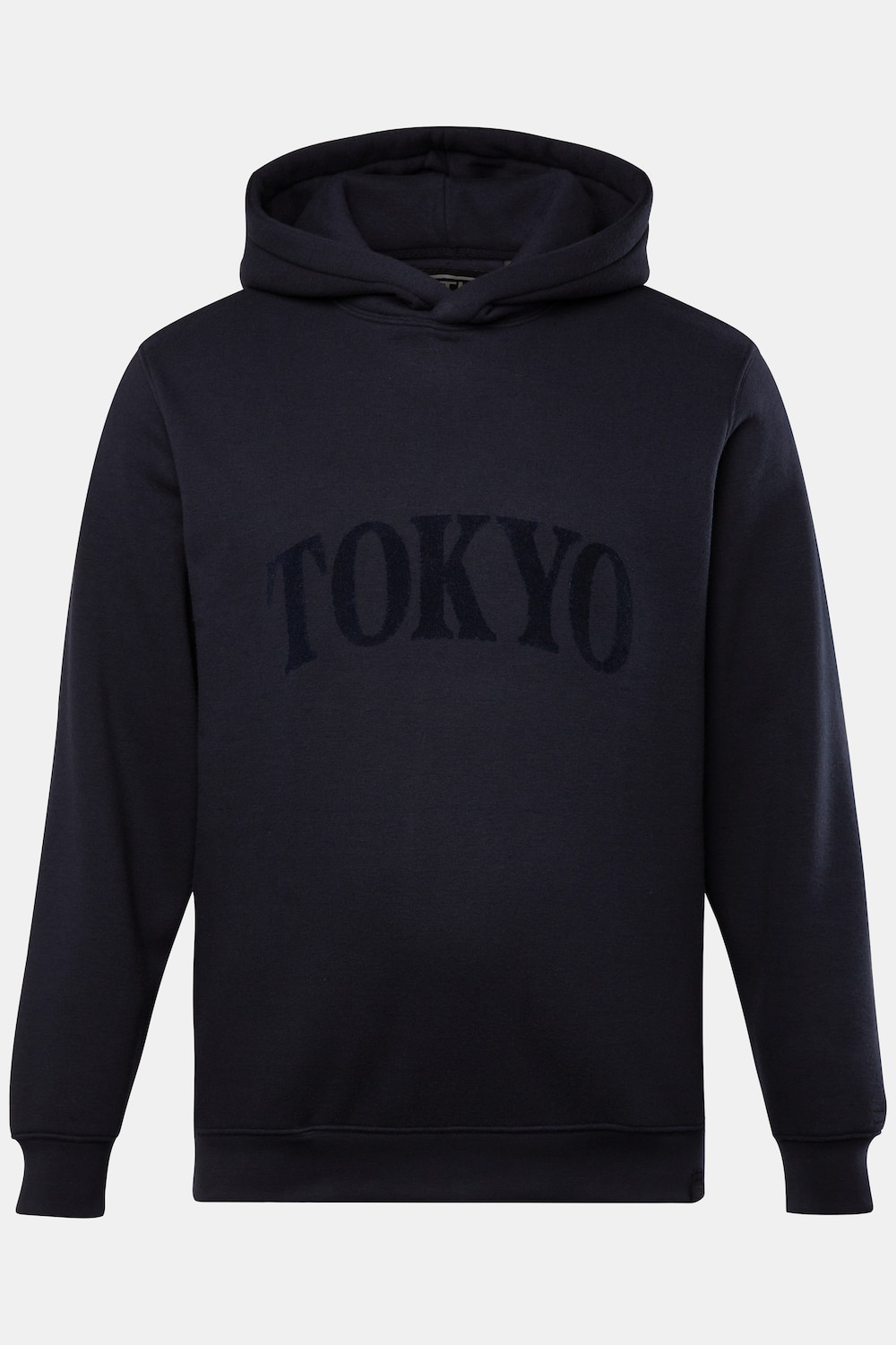 STHUGE Hoodie, oversized, Kapuze, Flockprint, bis 8 XL