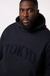 Sweat-shirt à capuche STHUGE. Coupe oversize et flocage - jusqu'au 8 XL