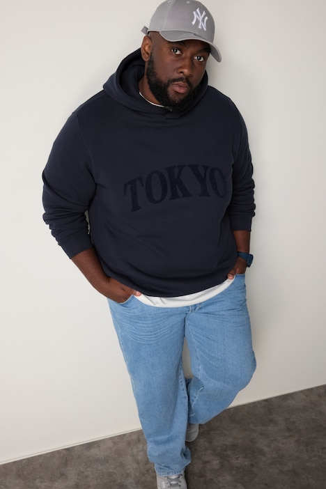 Sweat shirt a capuche STHUGE. Coupe oversize et flocage jusqu au 8 XL tous les Sweats Sweats