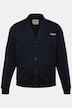 Veste en molleton STHUGE, col en V et broderie sur la poitrine - jusqu'au 8 XL