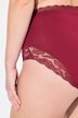 Maxislips, set van 3, hoge taille, kant, OEKO-TEX
