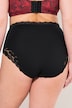 Maxislips, set van 3, hoge taille, kant, OEKO-TEX