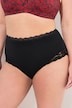 Maxislips, set van 3, hoge taille, kant, OEKO-TEX
