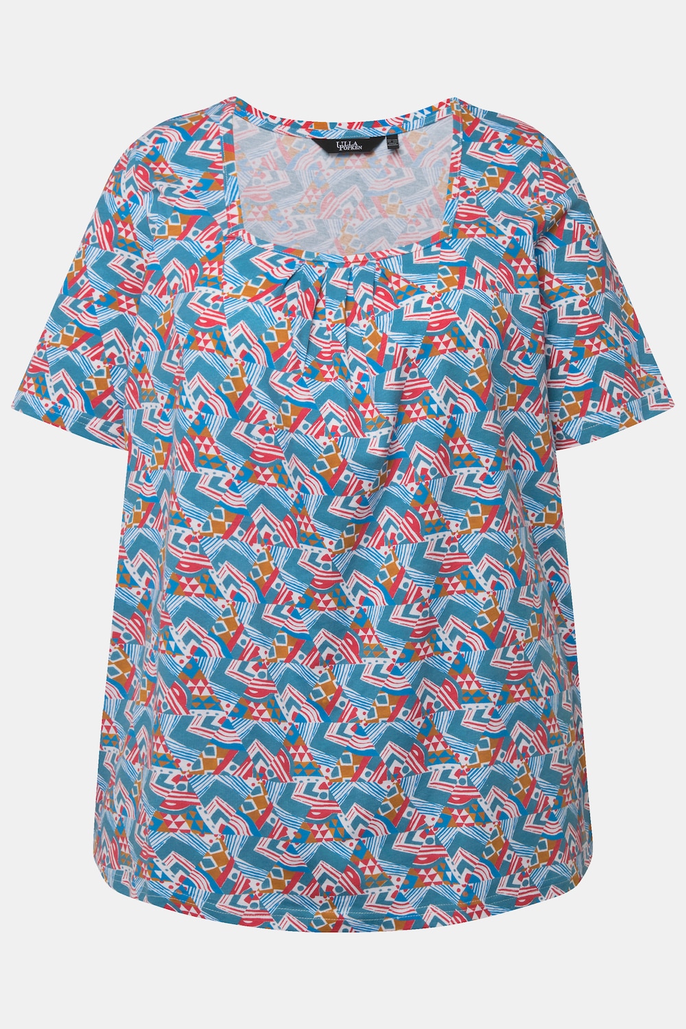 Stora storlekar T-shirt, Dam, vit, storlek: 54/56, Bomull, Ulla Popken