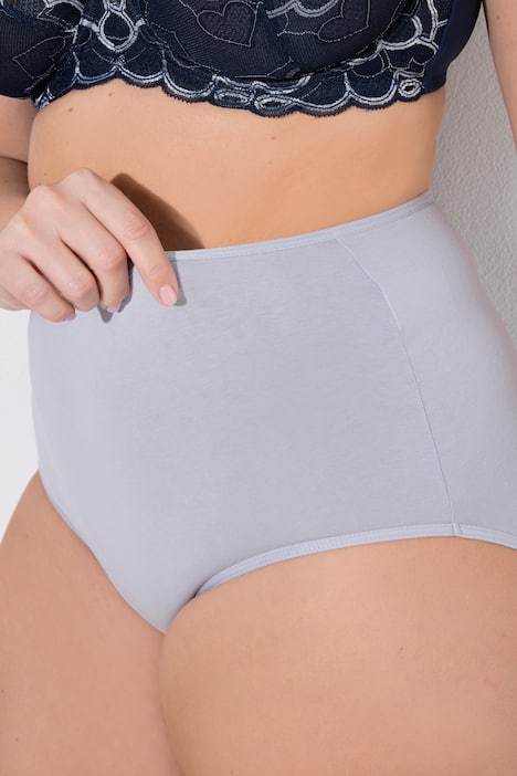 Culottes maxi en lot de 3, cœurs/uni