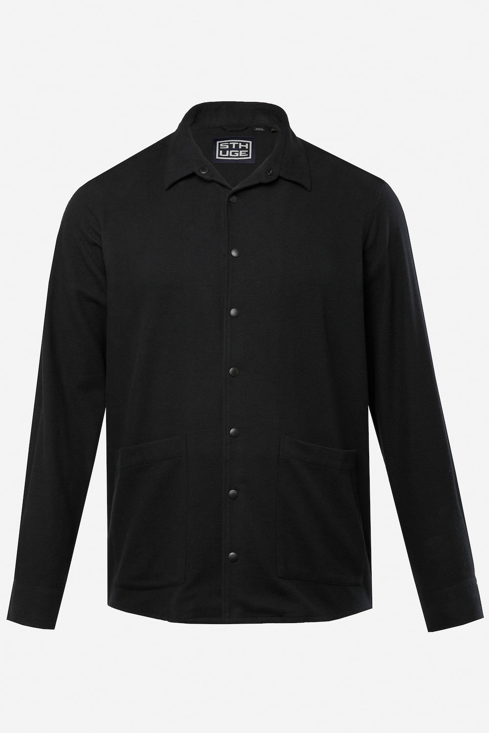 STHUGE Overshirt, Flanell, Langarm, oversized, bis 8 XL