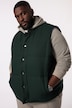Gilet sans manche en flanelle STHUGE, rembourrage et col montant - jusqu'au 8 XL
