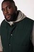 Gilet sans manche en flanelle STHUGE, rembourrage et col montant - jusqu'au 8 XL