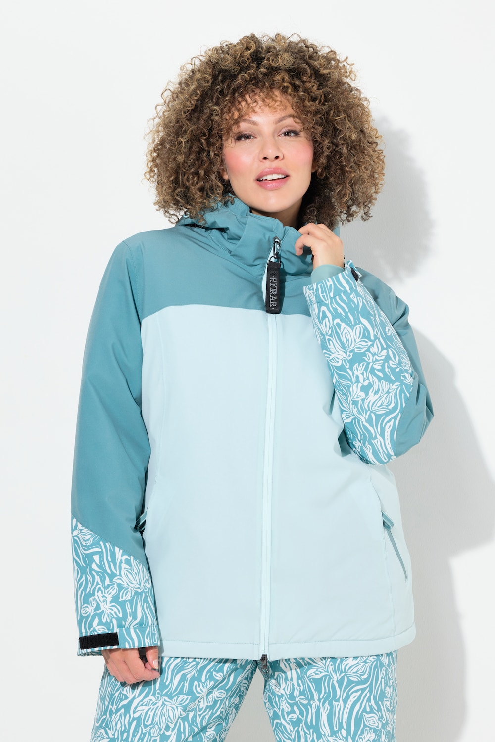 Große Größen HYPRAR Funktionsjacke, Damen, türkis, Größe: 58/60, Polyester, Ulla Popken