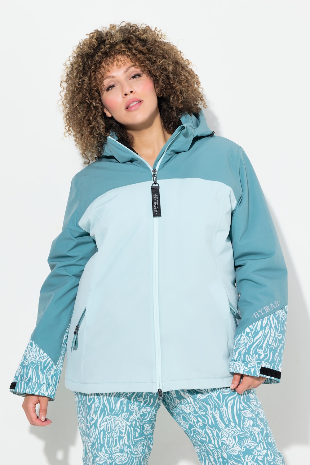 Große Größen HYPRAR Funktionsjacke, Damen, türkis, Größe: 62/64, Polyester, Ulla Popken