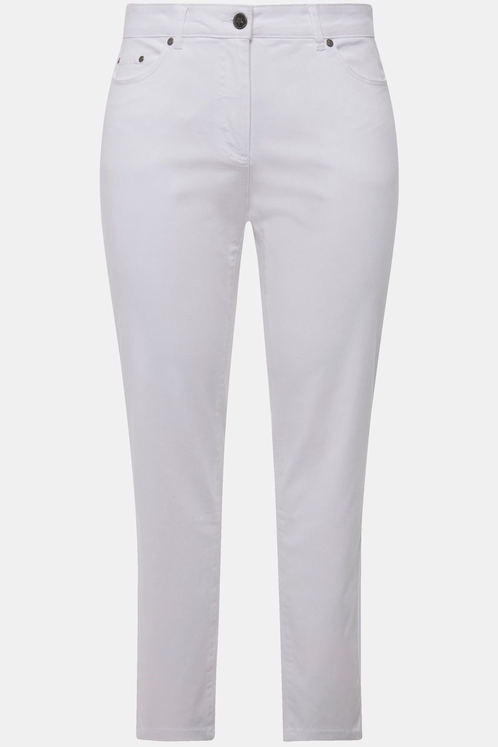 Stora storlekar Jeans Emma, Dam, vit, storlek: 60, Bomull/Polyester, Angel of Style