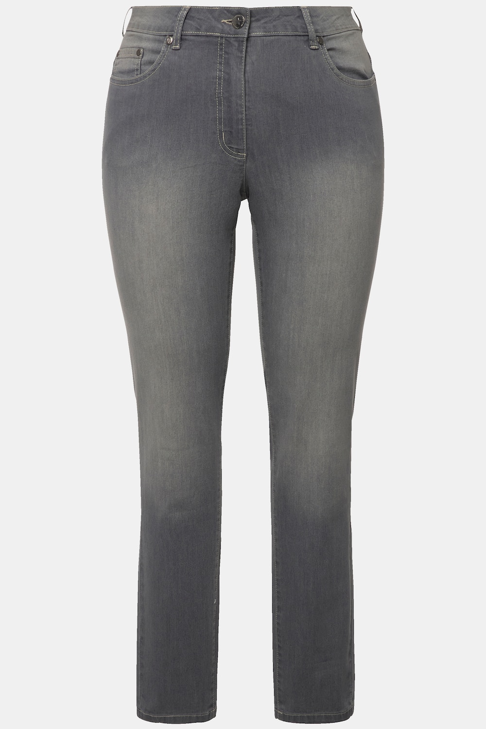 Stora storlekar Jeans Emma, Dam, brun, storlek: 25, Bomull/Polyester, Angel of Style