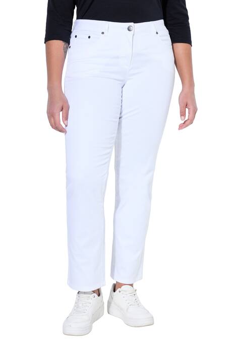 Džíny Paula, rovné, streč komfort, 5 kapes