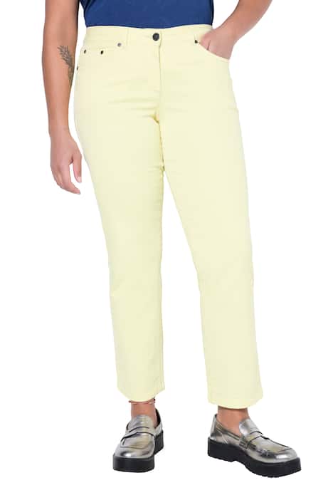 Džíny Paula, rovné, streč komfort, 5 kapes