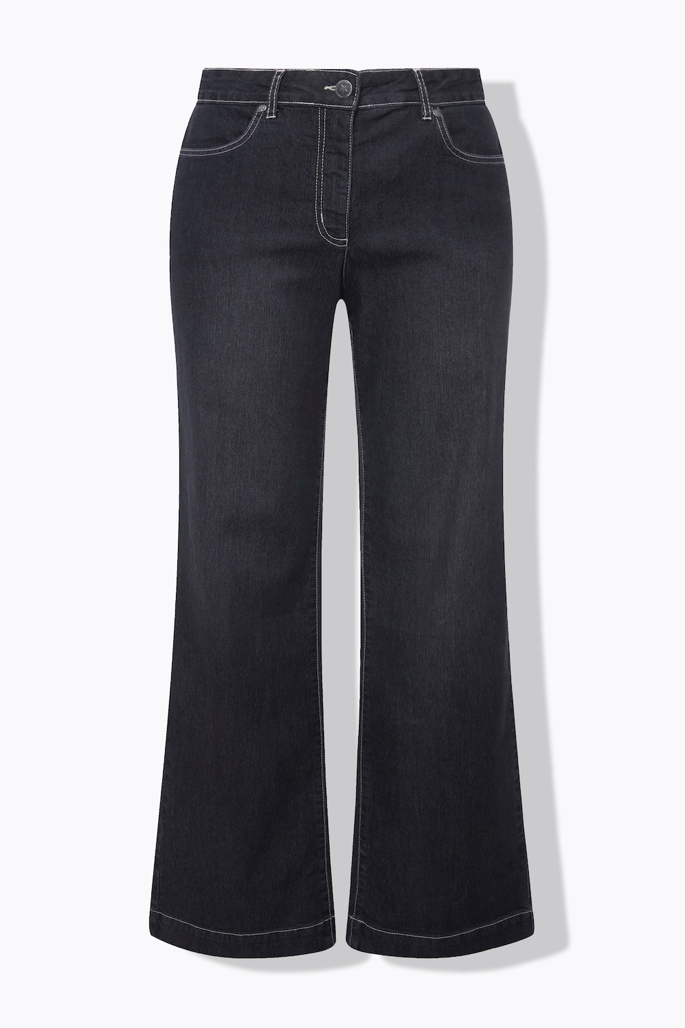 Stora storlekar Jeans Nora, Dam, svart, storlek: 58, Bomull/Polyester, Angel of Style