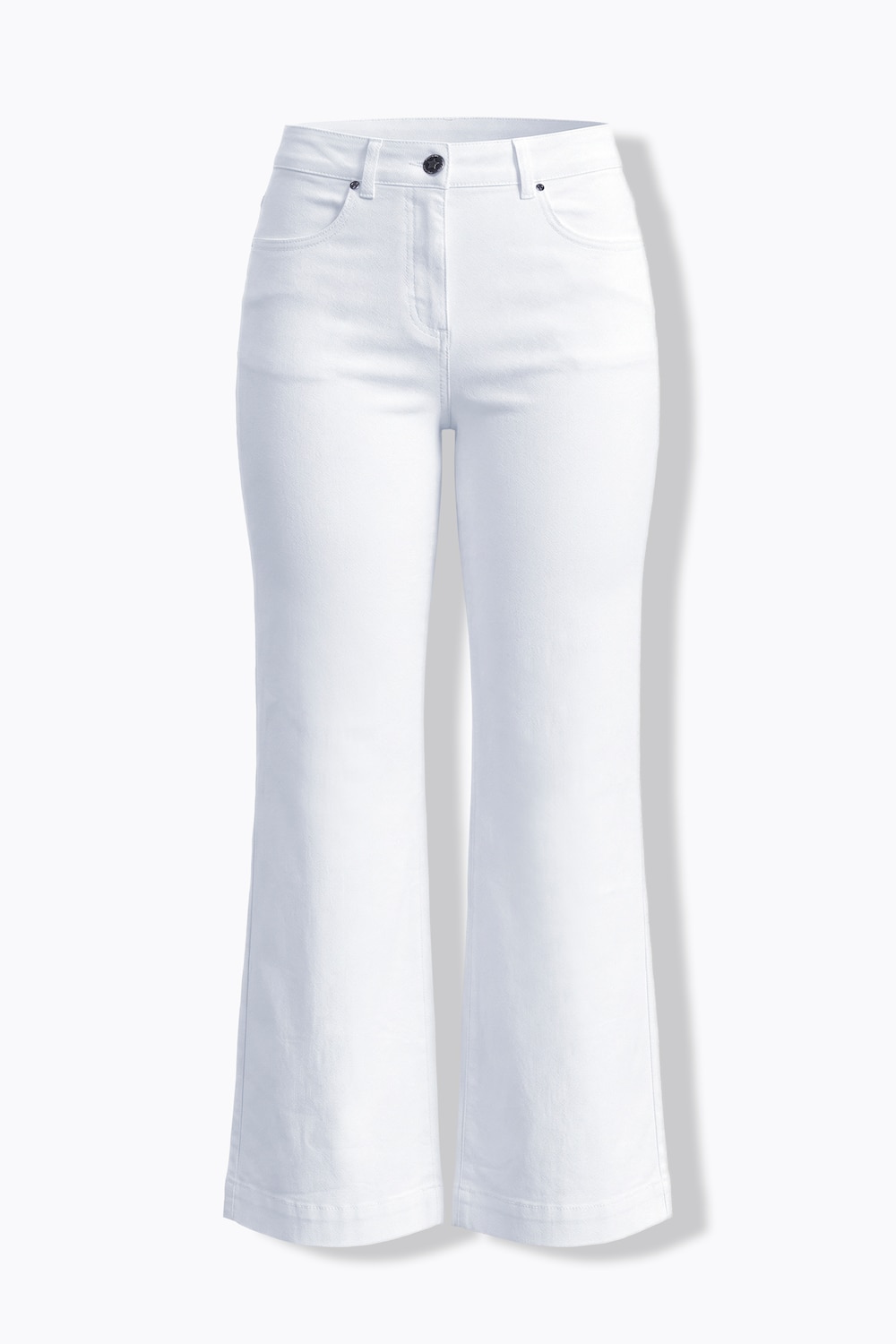 Stora storlekar Jeans Nora, Dam, vit, storlek: 27, Bomull, Angel of Style