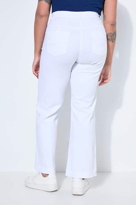 Jeans Nora, weit und gerade, Stretchkomfort, 4-Pocket