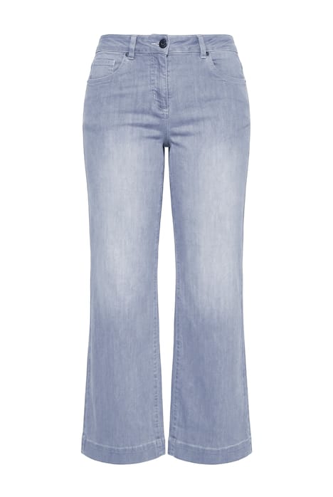 Džíny Nora, široké a rovné, streč komfort, 4 kapsy