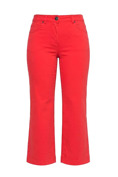 Džíny Nora, široké a rovné, streč komfort, 4 kapsy