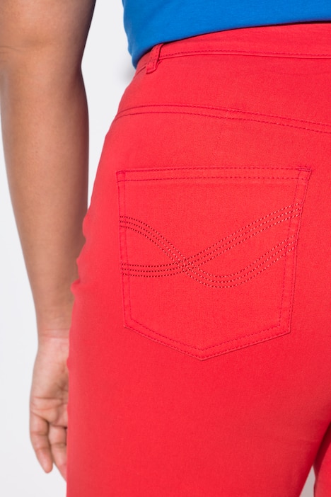 Jeans Nora, wijd en recht, stretchcomfort, 4-pocket