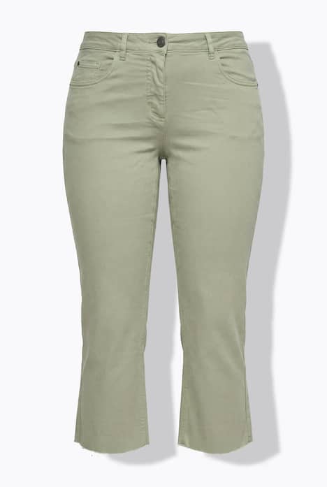 7/8-Jeans Claire, Stretchkomfort, geschnittener Saum, 5-Pocket