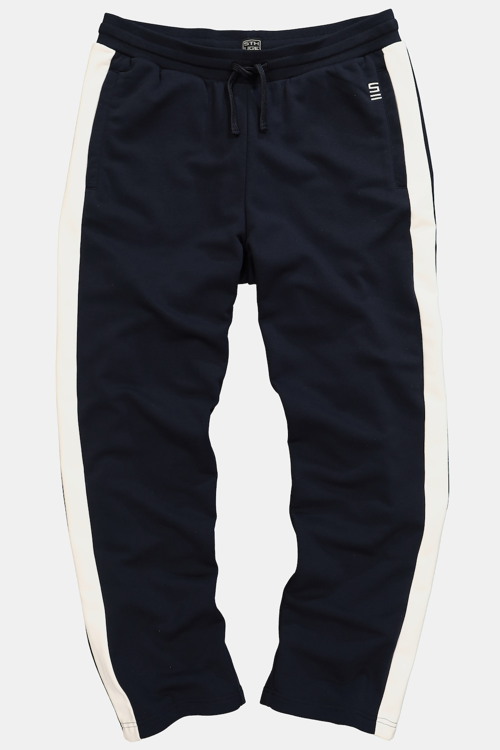 Pantalon en molleton STHUGE, taille élastique, coupe Baggy Fit - jusqu'au 8 XL