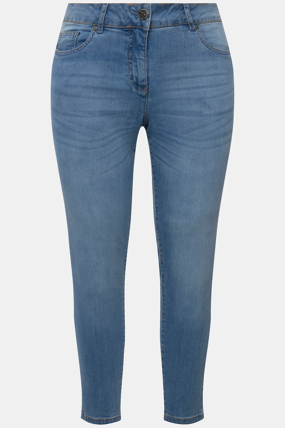 Stora storlekar Pushup-jeans Pina i stretchig komfort, Dam, blå, storlek: 58, Bomull, Angel of Style