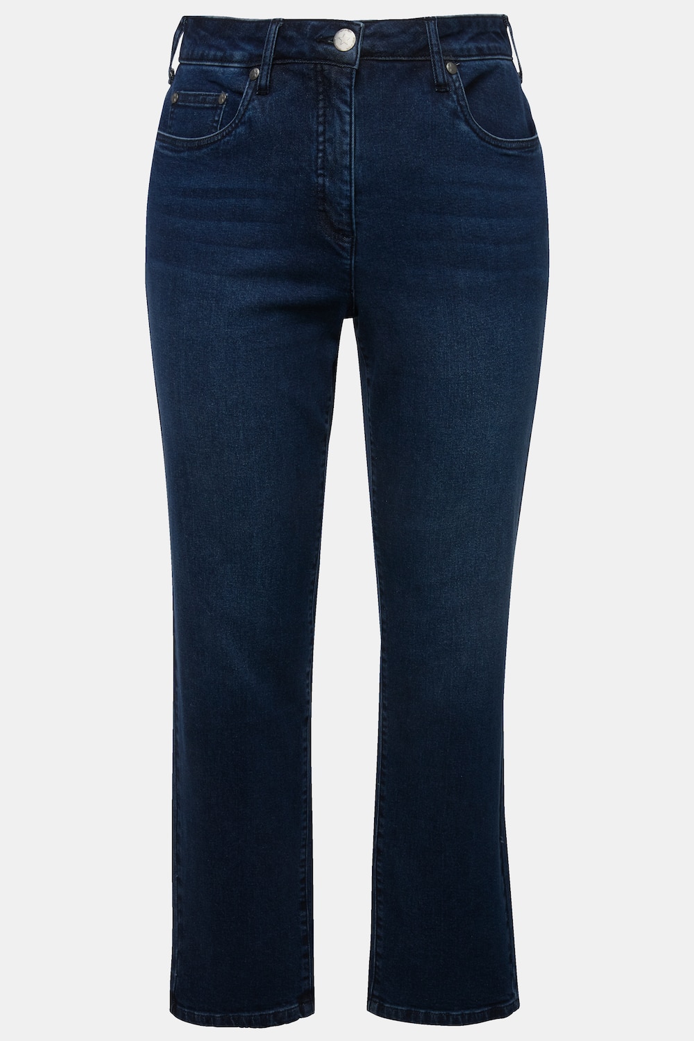 Stora storlekar Shaping-jeans Bea, Dam, grå, storlek: 44, Bomull, Angel of Style