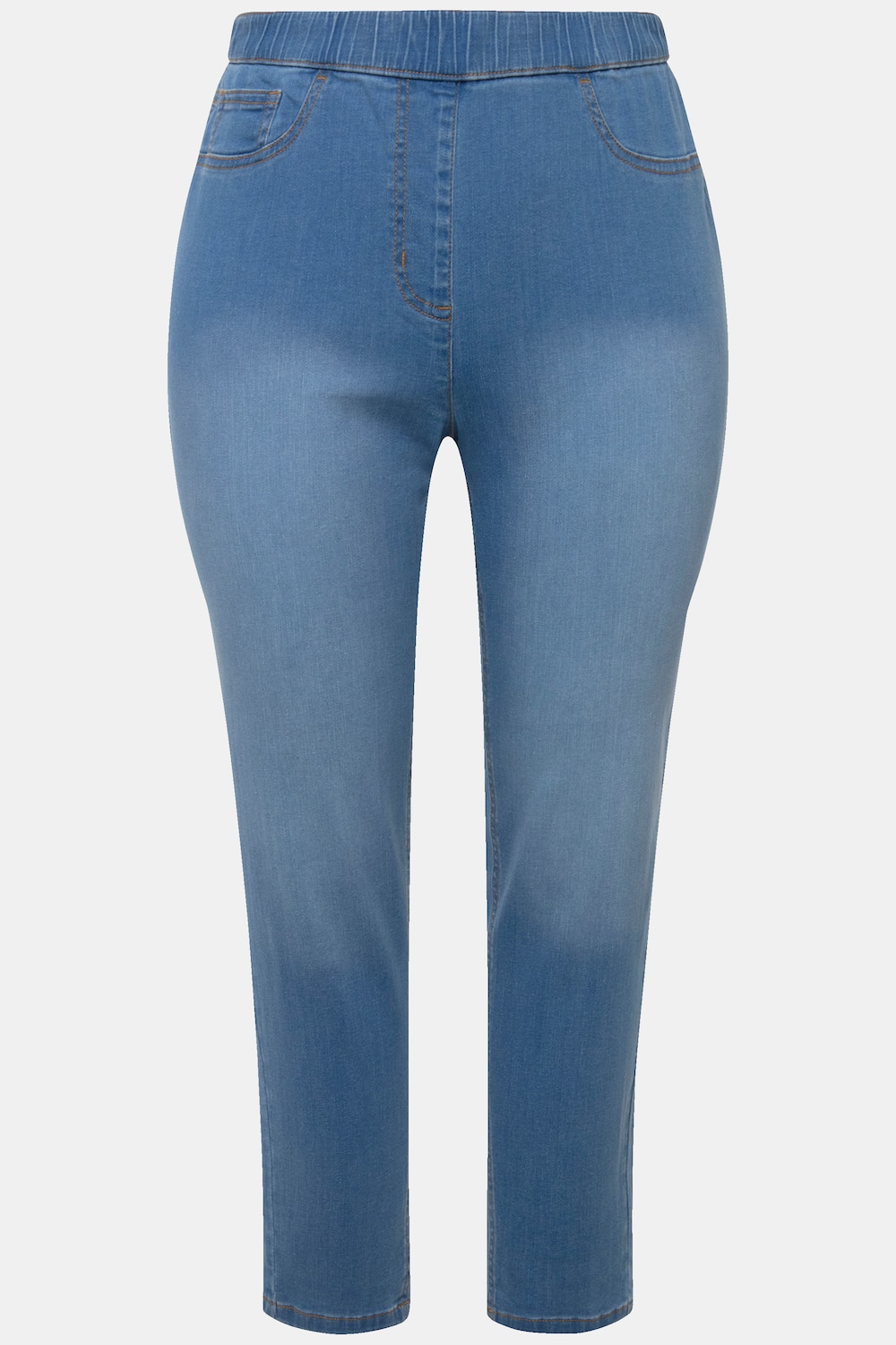 Stora storlekar Jeggings Jule, Dam, blå, storlek: 108, Bomull, Angel of Style