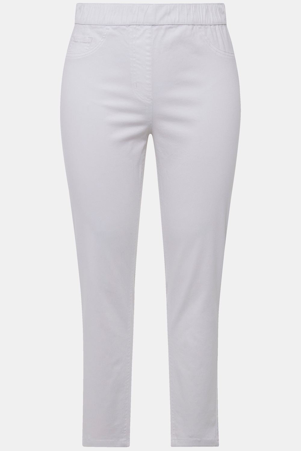 Stora storlekar Jeggings Jule, Dam, vit, storlek: 56, Bomull, Angel of Style
