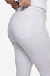 Jeggings Jule, slim pasform, forvasket effekt, elastisk linning