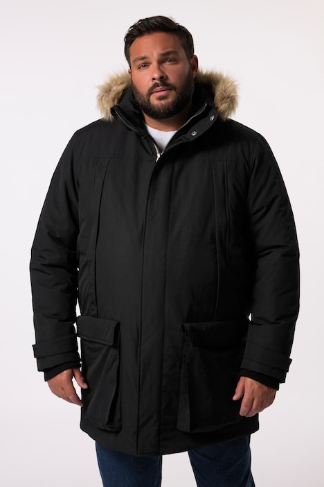 Men+ Funktions-Parka, wasser-, windabweisend, Kapuze, bis 8 XL