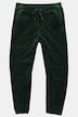 Pantalon de jogging STHUGE en velours, taille élastique, coupe Basic Fit - jusqu'au 8 XL