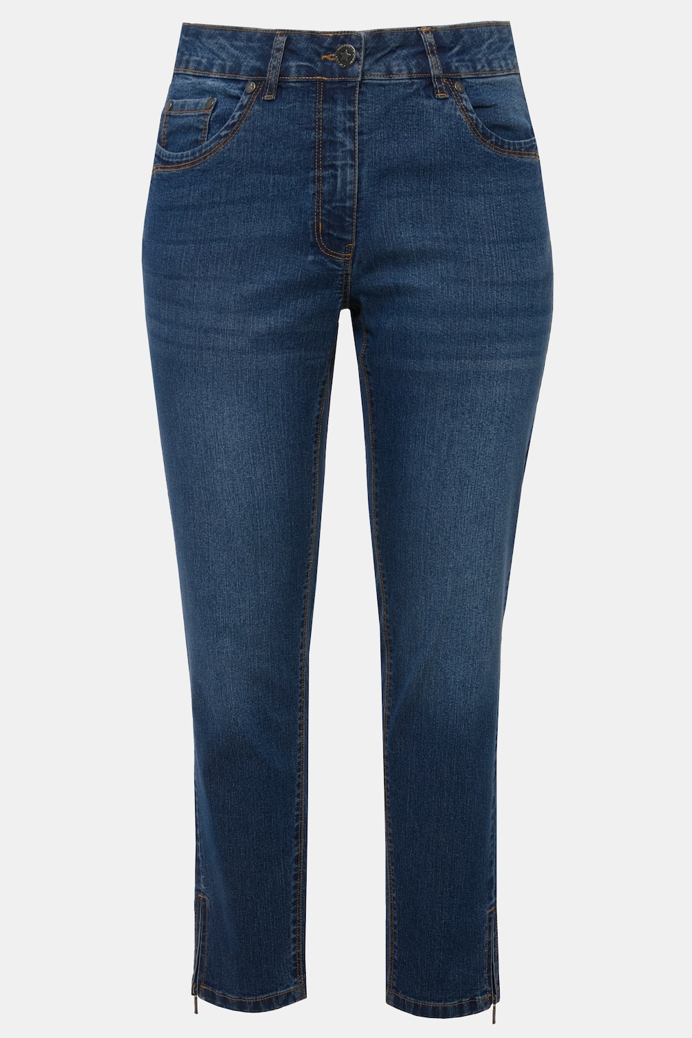 Stora storlekar Jeans Irma, Dam, blå, storlek: 50, Bomull/Polyester, Angel of Style