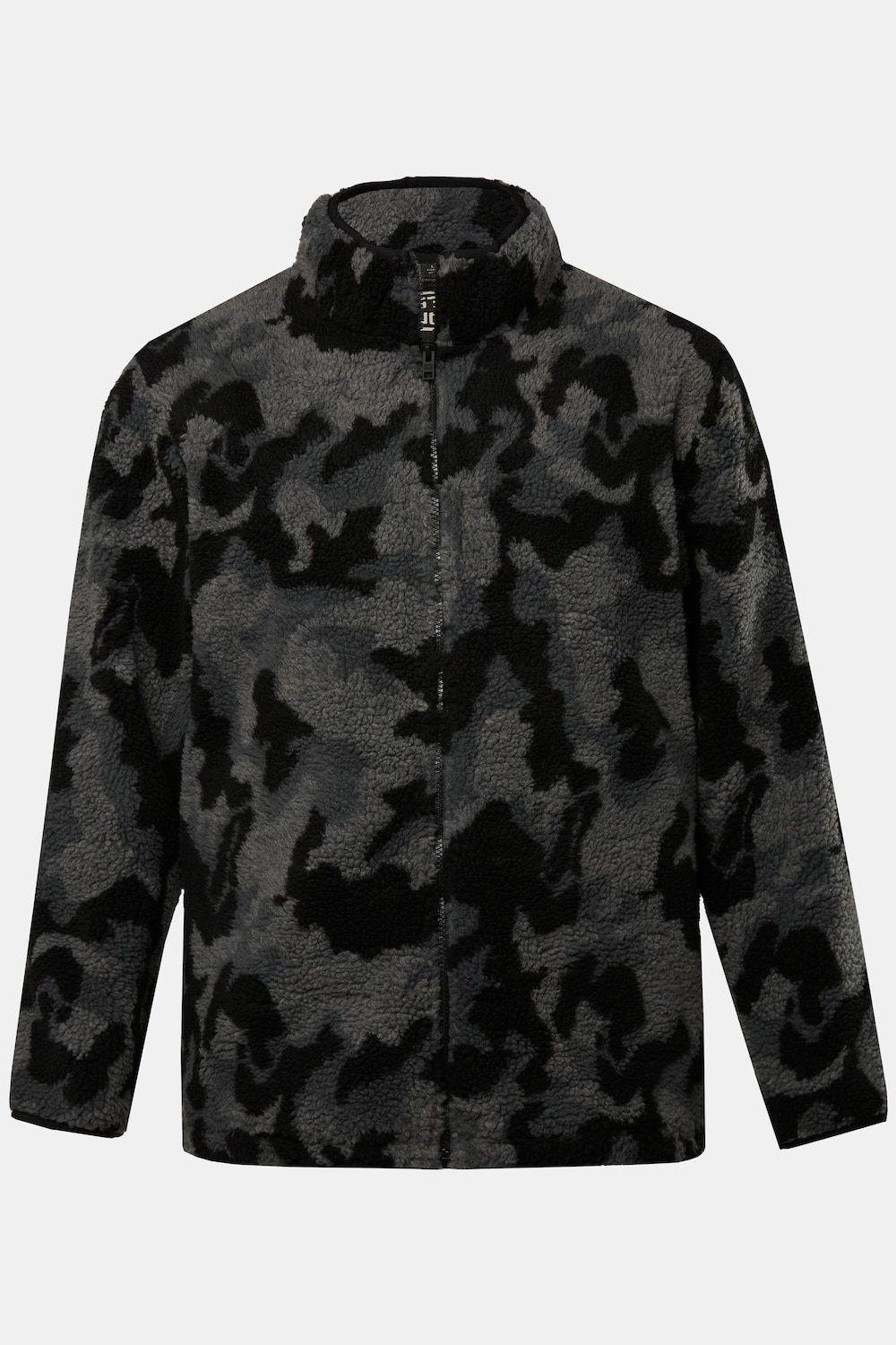 Veste STHUGE esprit blouson Teddy, col montant et motif camouflage - jusqu'au 8 XL