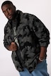 STHUGE teddyjakke, camouflage, ståkrave, op til 8XL
