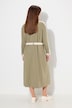 Eco Cotton Boat Neck Long Sleeve Dress