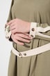 Eco Cotton Boat Neck Long Sleeve Dress